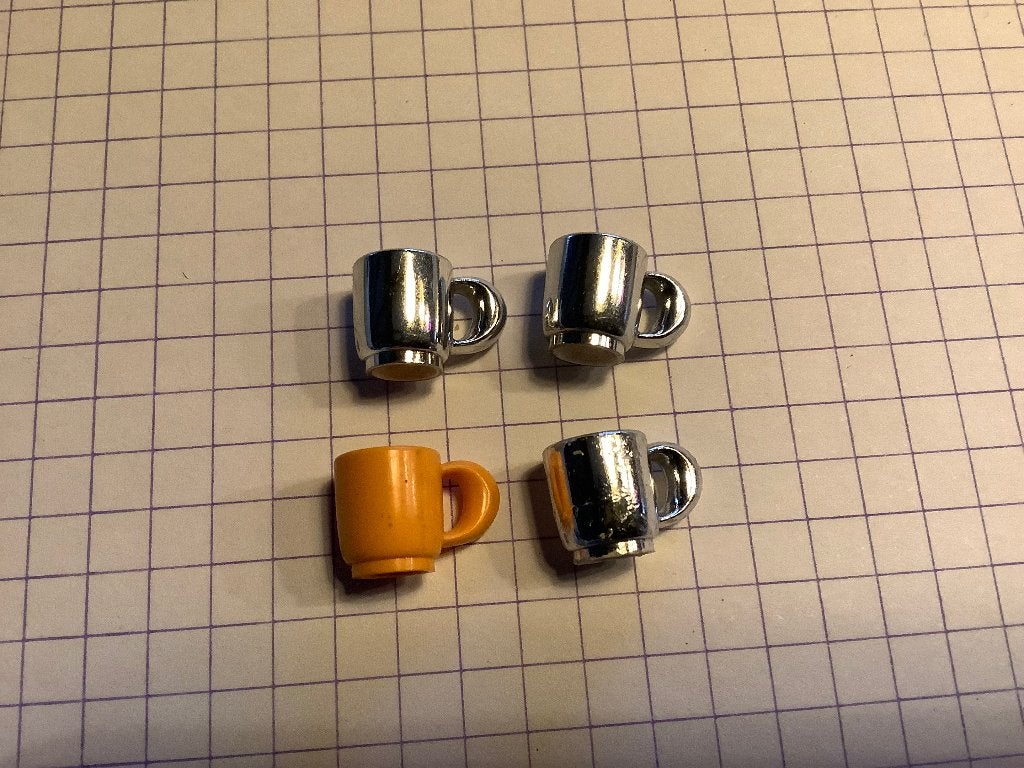 LEGO Scala Utensil Cup 4 stuks / 174-A2, Enfants & Bébés, Enlèvement ou Envoi, Utilisé, Briques en vrac, Lego