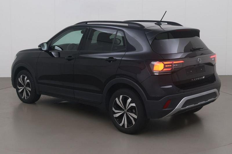 Volkswagen T-Cross 1.0 TSI Life 115 MT, Autos, Entreprise, Noir, 5 portes, 5 places