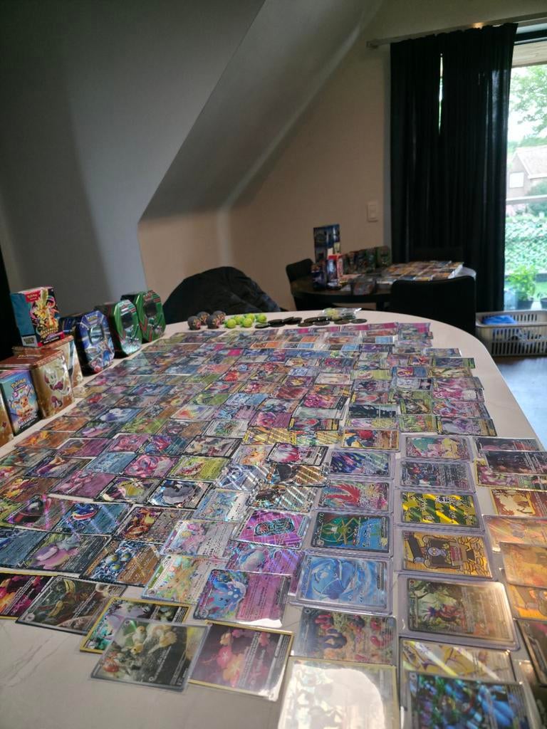 Grote collectie te koop!, Hobby en Vrije tijd, Verzamelkaartspellen | Pokémon, Ophalen of Verzenden, Zo goed als nieuw, Meerdere kaarten