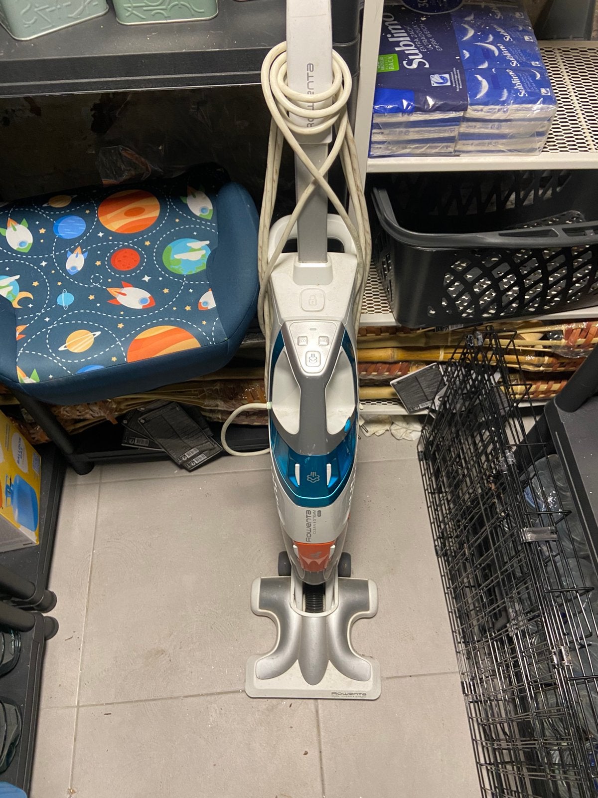 Rowenta aspirateur et vapeur 2 en 1 pro, Electroménager, Enlèvement, Comme neuf