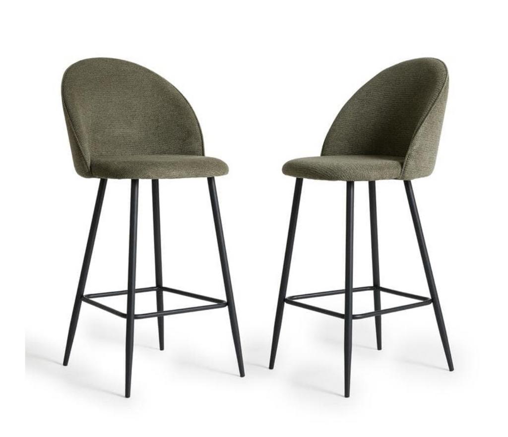 Barstoel set van 2, Huis en Inrichting, Barkrukken, 2 krukken, Ophalen, Nieuw, 60 tot 90 cm