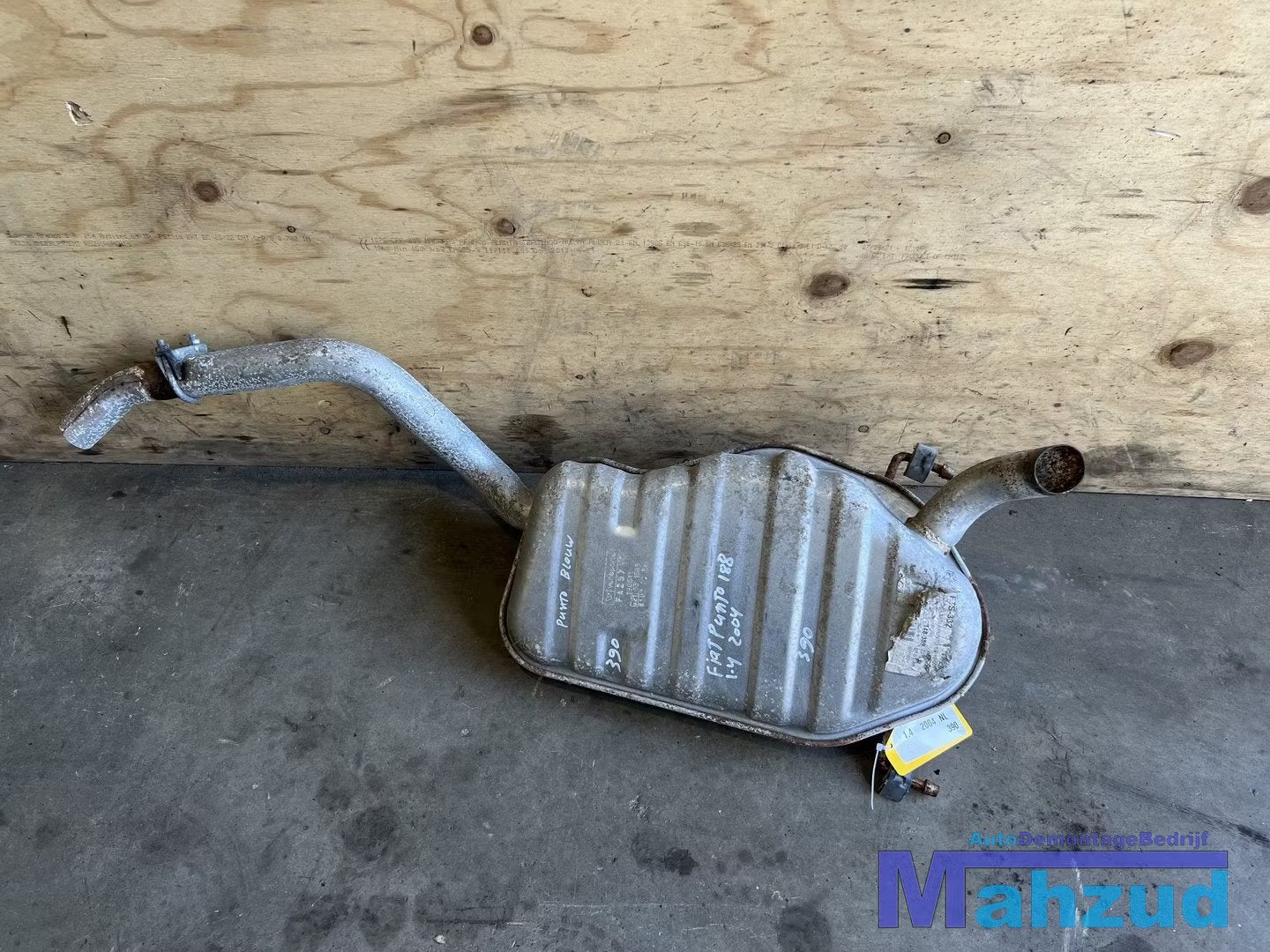 FIAT PUNTO 2 188 1.4 uitlaat einddemper 2002-2005, Gebruikt, Stellantis Europe S.p.A., Info@stellantis.com, Corso Giovanni Agnelli 200
10135  Turin, IT