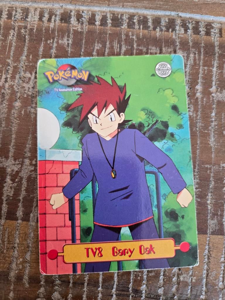 Pokemon Gary oak, Ophalen of Verzenden, Foil