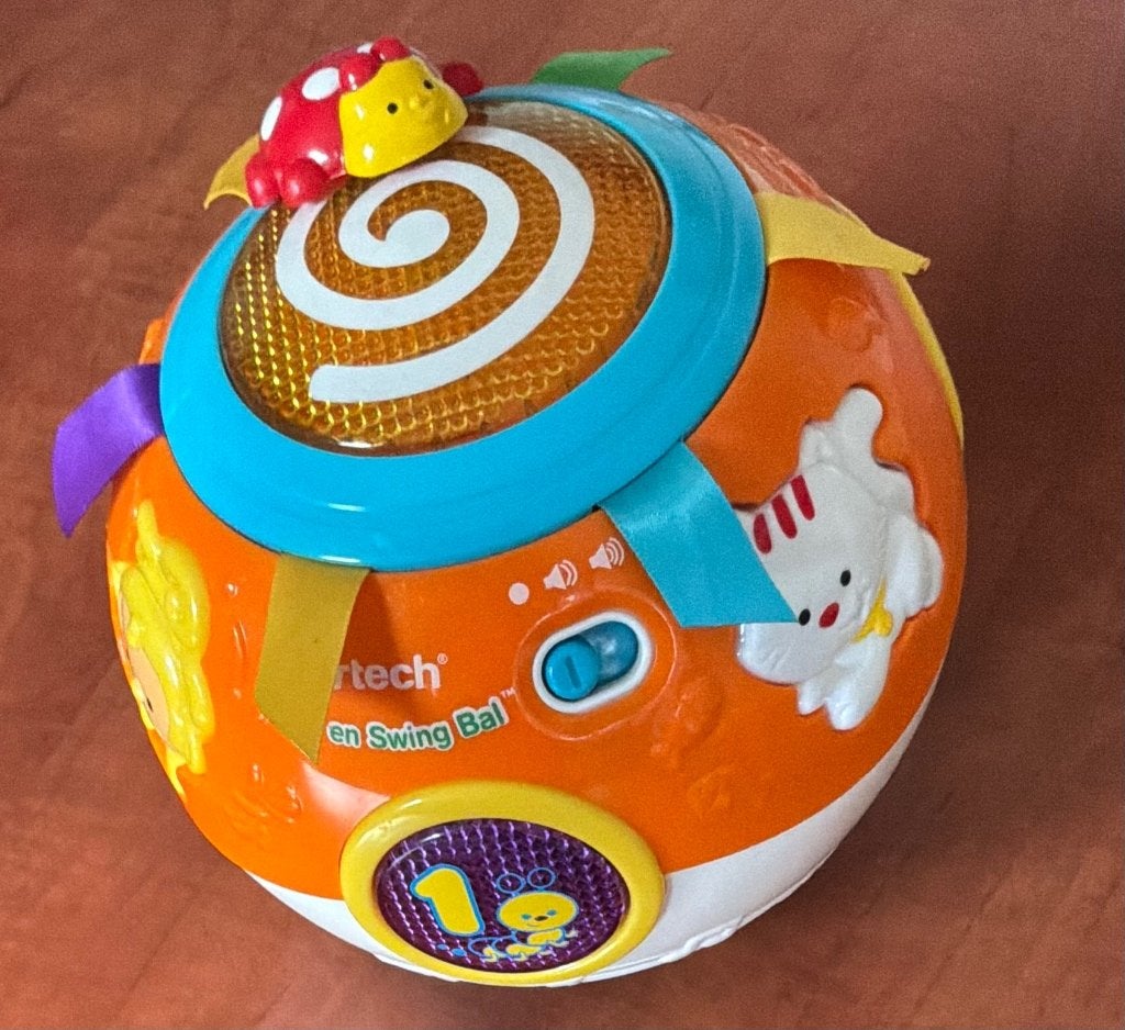 Vtech rol en swing bal, Kinderen en Baby's, Ophalen of Verzenden, Zo goed als nieuw