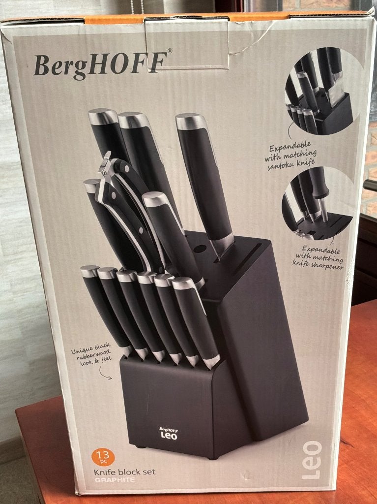 Messenset Berghoff, Huis en Inrichting, Keuken | Bestek, Ophalen of Verzenden, Nieuw, Messenset