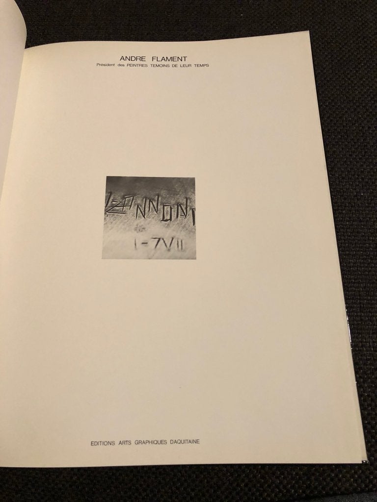 Kunstboek Amilcar Zannoni - Andre Flament, Gelezen, Beeldhouwkunst, Andre Flament, Ophalen of Verzenden