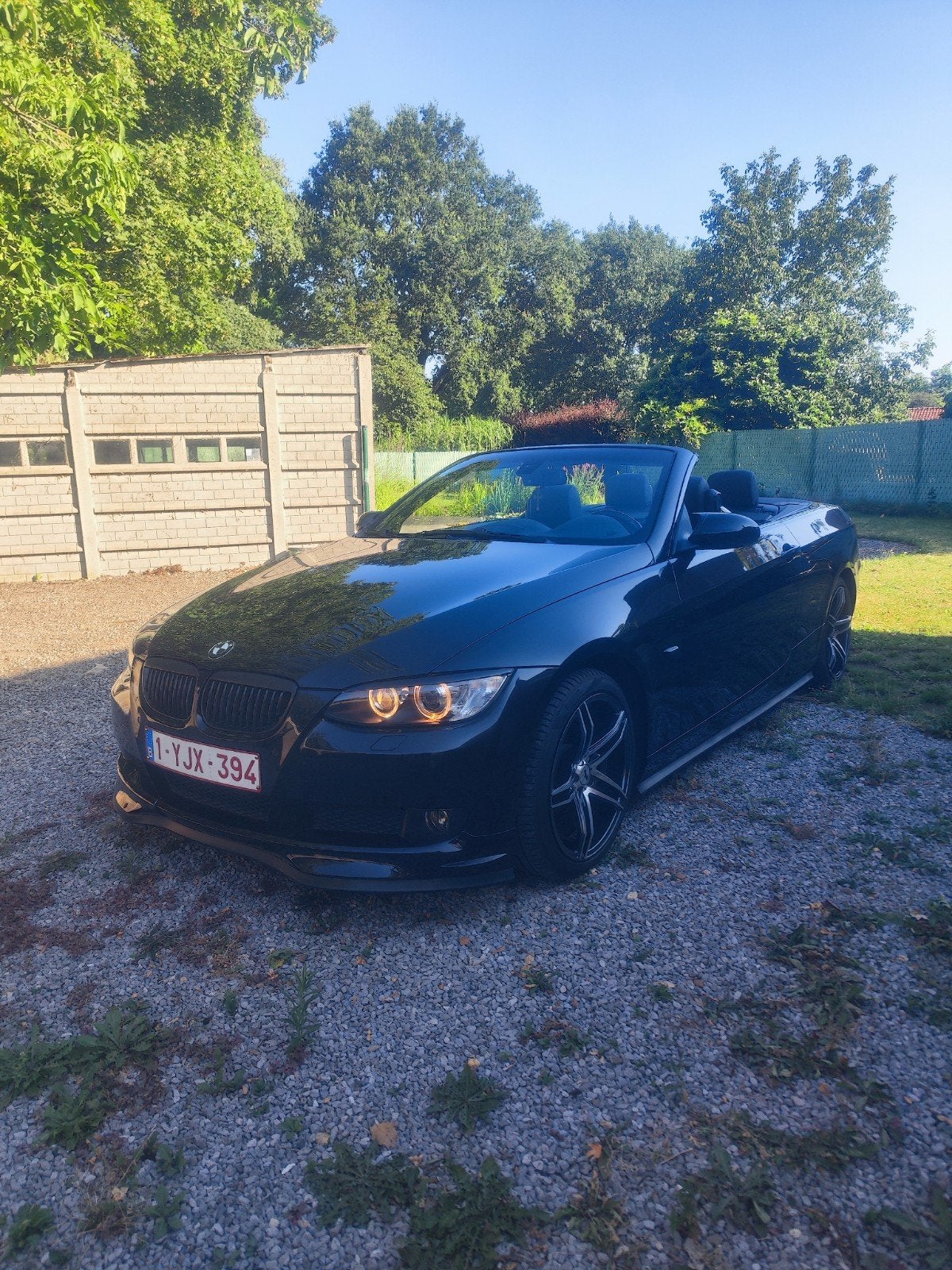 BMW e93/cabrio 320i, 1995 cc, Zwart, Cabriolet, Zwart