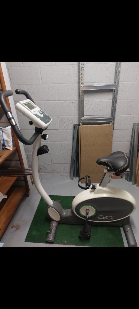 hometrainer Tunturi Go Bike 30, Sport en Fitness, Fitnessapparatuur, Ophalen, Gebruikt, Kunststof, Hometrainer
