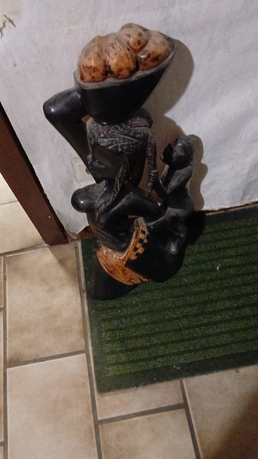 Prachtig Handgesneden Afrikaans Beeld  Makonde Ujamaa, Collections, Statues & Figurines, Comme neuf, Enlèvement