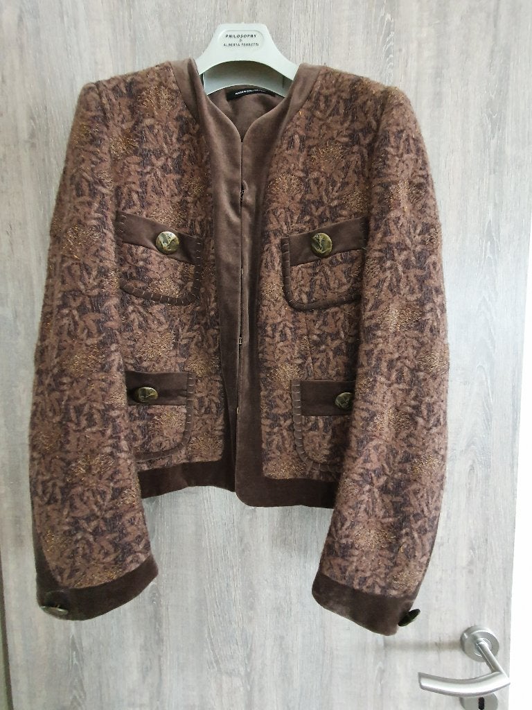 Veste marron Natan Collection B42, Natan, Enlèvement ou Envoi, Taille 42/44 (L), Brun