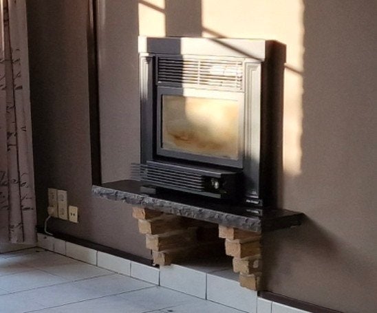 Propaan kachel, Huis en Inrichting, Ophalen, Gebruikt, Inbouwhaard, Gashaard