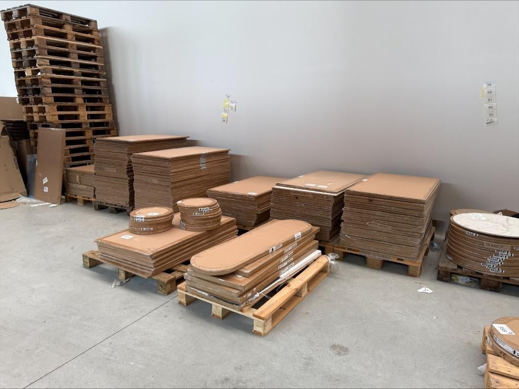 FABRIEKSUITVERKOOP Keramische tafels, Overige materialen, Nieuw, Ophalen of Verzenden, Rechthoekig