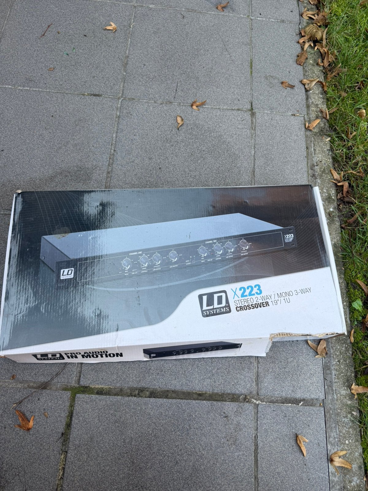 LD Systems X223 Actieve Crossover – Zeer goede staat, Muziek en Instrumenten, Ophalen, Zo goed als nieuw, Overige typen