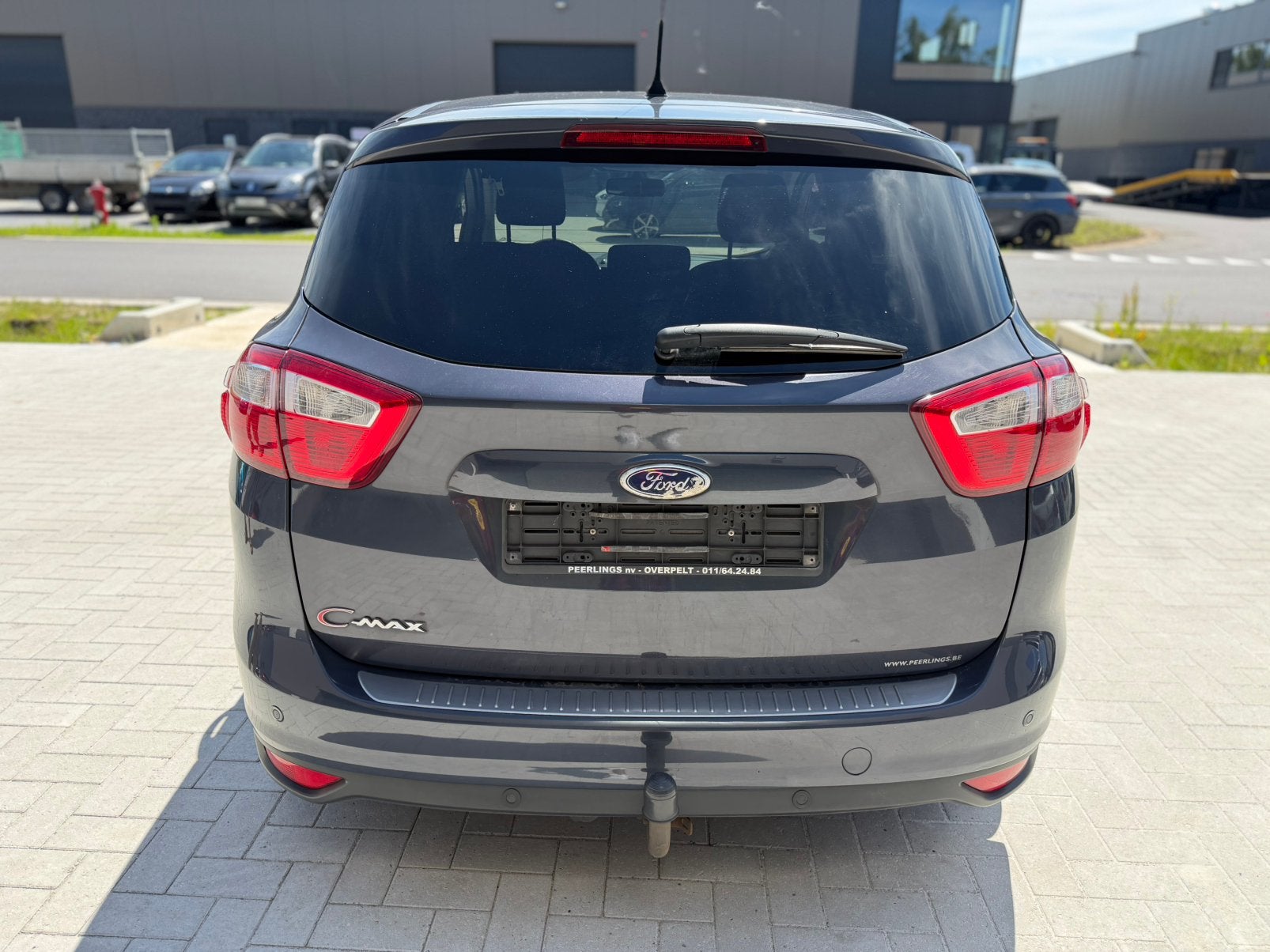 Ford C-Max 2011 1.6 diesel. 147.900km, Autos, Ford, Entreprise, Boîte manuelle, Noir, 5 portes
