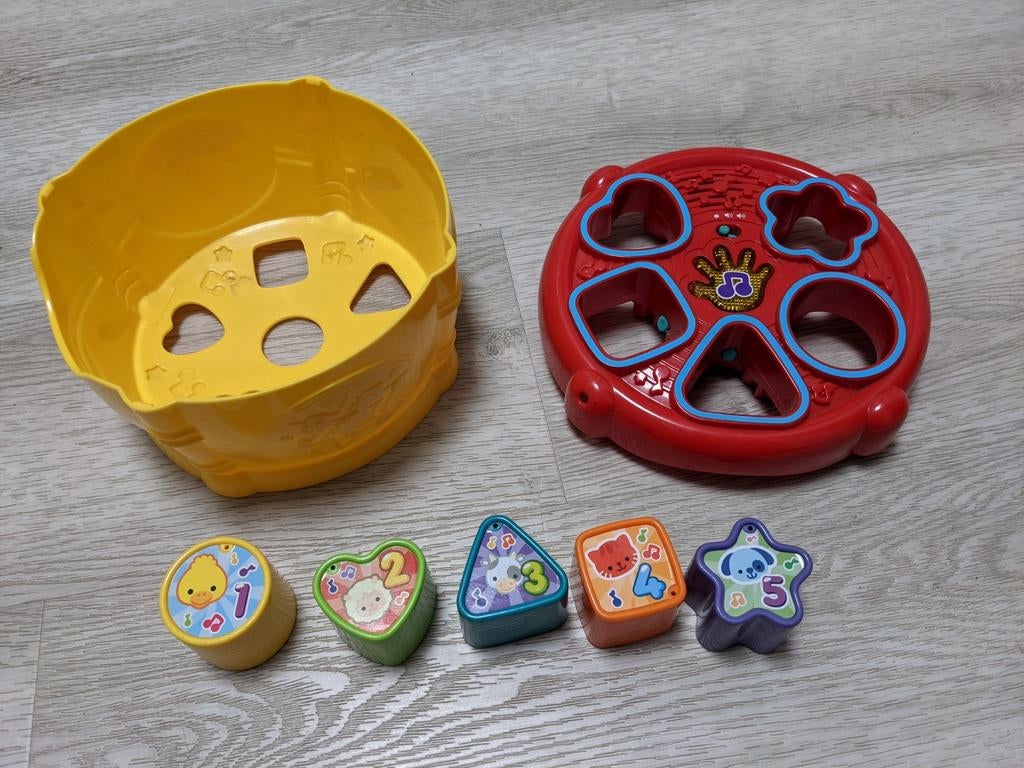 NOUVEAU - Forme de tambour VTECH - Avec lumière et son, Enlèvement, Neuf