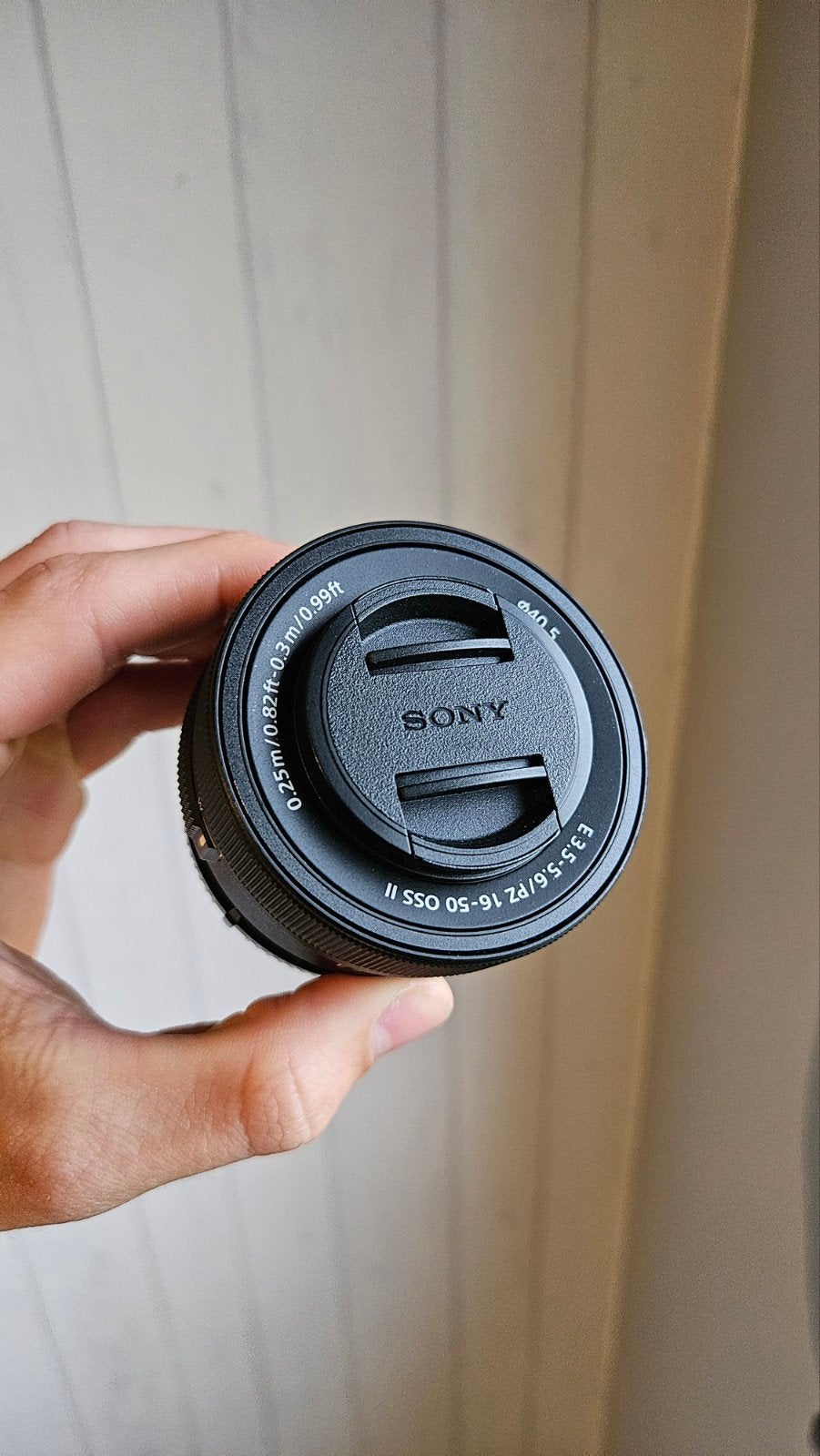 Objectif Sony E 3,5-5,6/PZ 16-50 OSS II, TV, Hi-fi & Vidéo, Monture Sony E, Lentille standard, Autofocus, Comme neuf