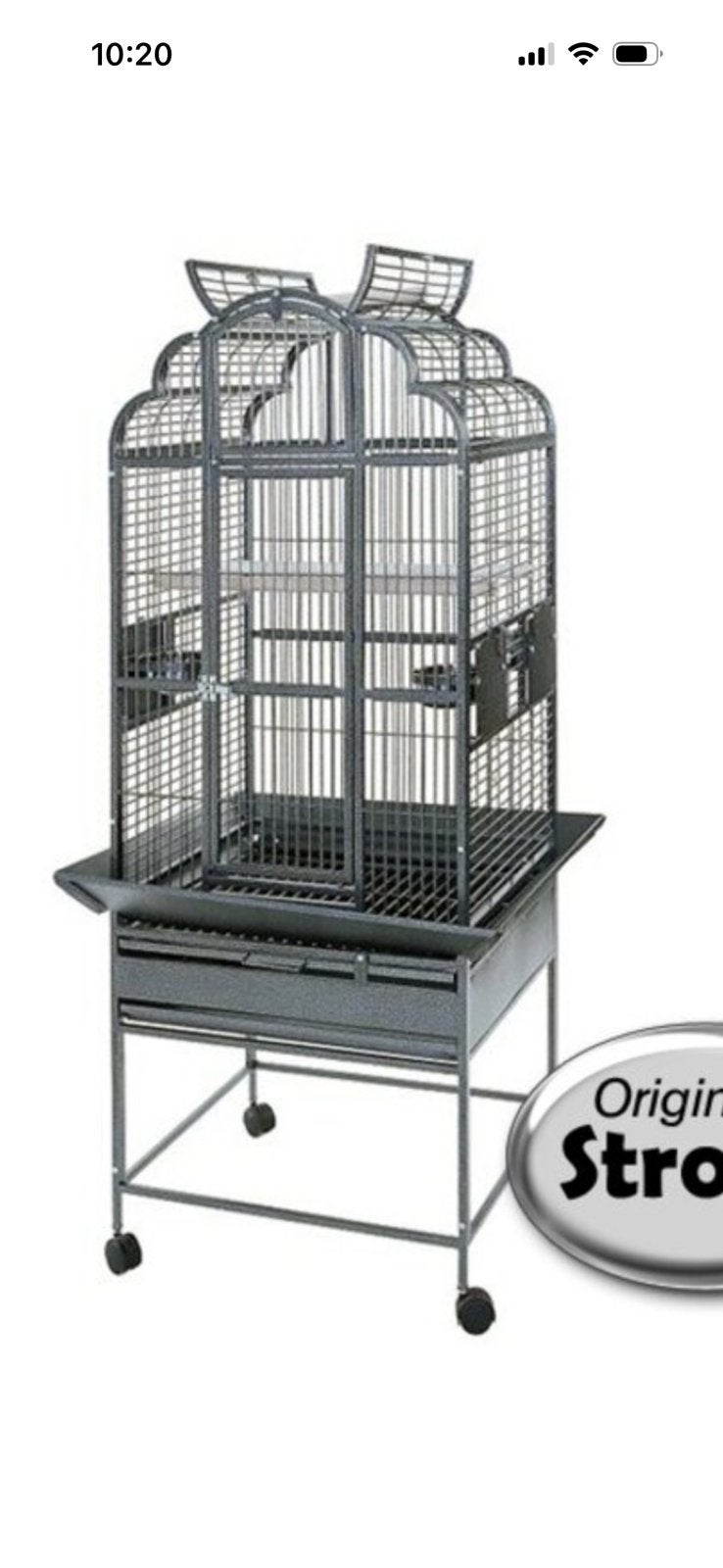 Cages à oiseaux, Animaux & Accessoires, Oiseaux | Cages & Volières, Enlèvement, Utilisé, Métal, Volière