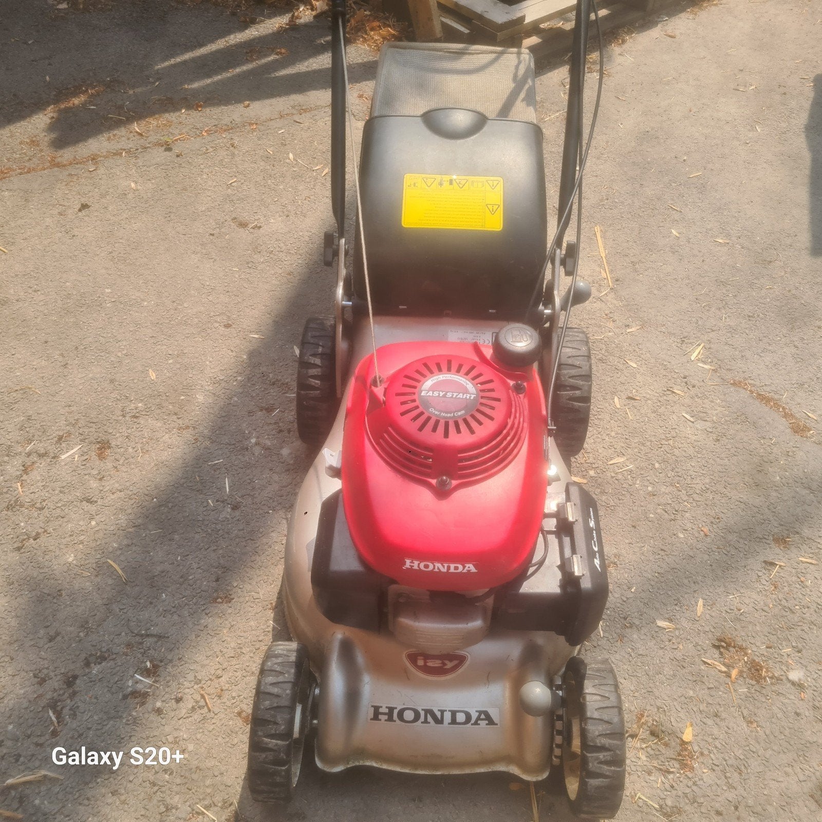 tondeuse honda isy, HONDA, 40 à 49 cm, Enlèvement, Bac de ramassage