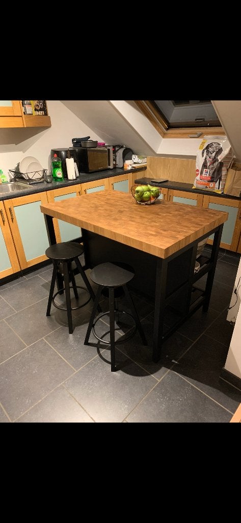 Ikea vadholma keukeneiland, Comme neuf, Enlèvement, 50 à 100 cm, 100 à 150 cm
