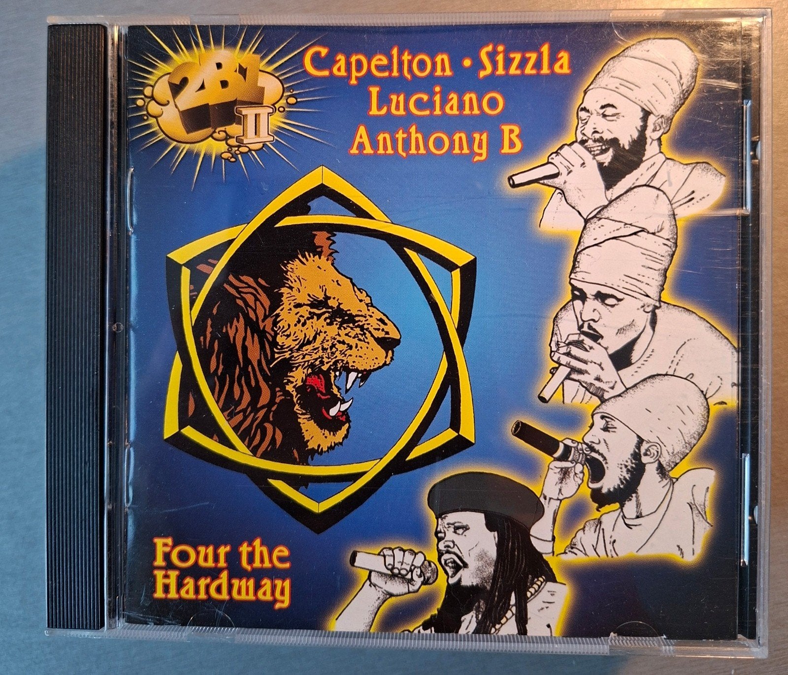 Cd. Capelton, Sizzla, Luciano, Anthony B. Four the Hardway., CD & DVD, CD | Reggae & Ska, Enlèvement ou Envoi