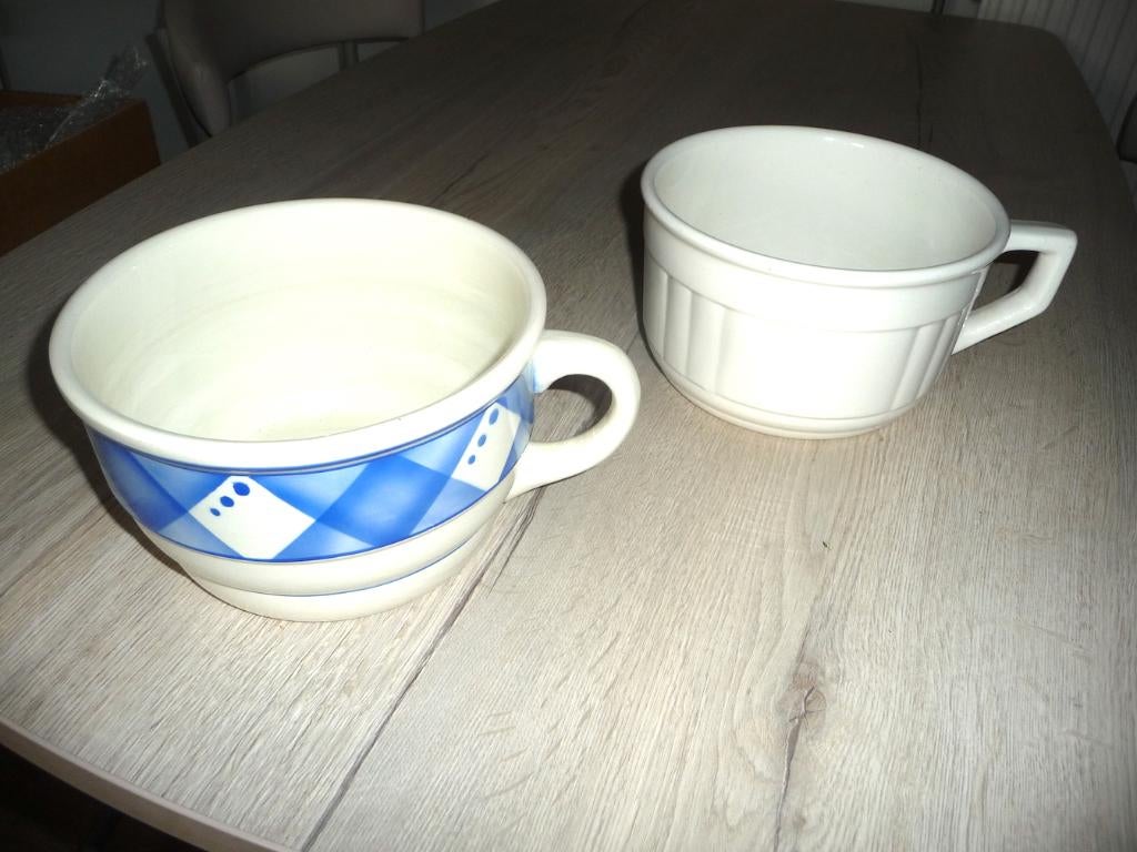 Pot de chambre antique (2 pièces), Enlèvement ou Envoi