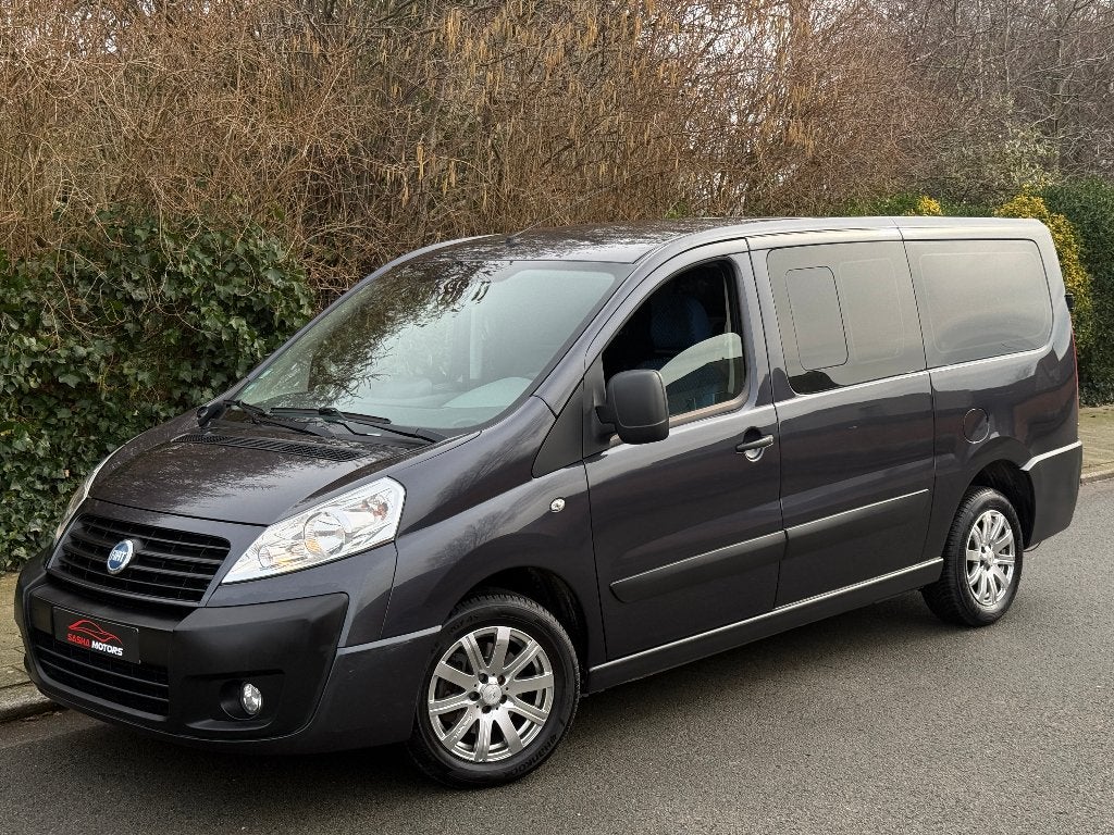 Fiat Scudo Dubbele-Cabine 2.0 JTD | Airco | 5-Zitplaatsen, Achat, Entreprise, Boîte manuelle, Entretenue par le concessionnaire