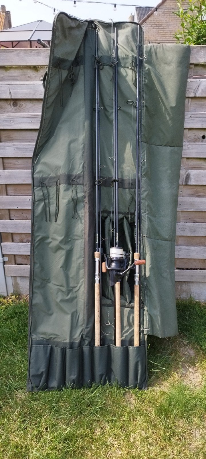 Diverse karper hengels van MAD en shimano, Ophalen