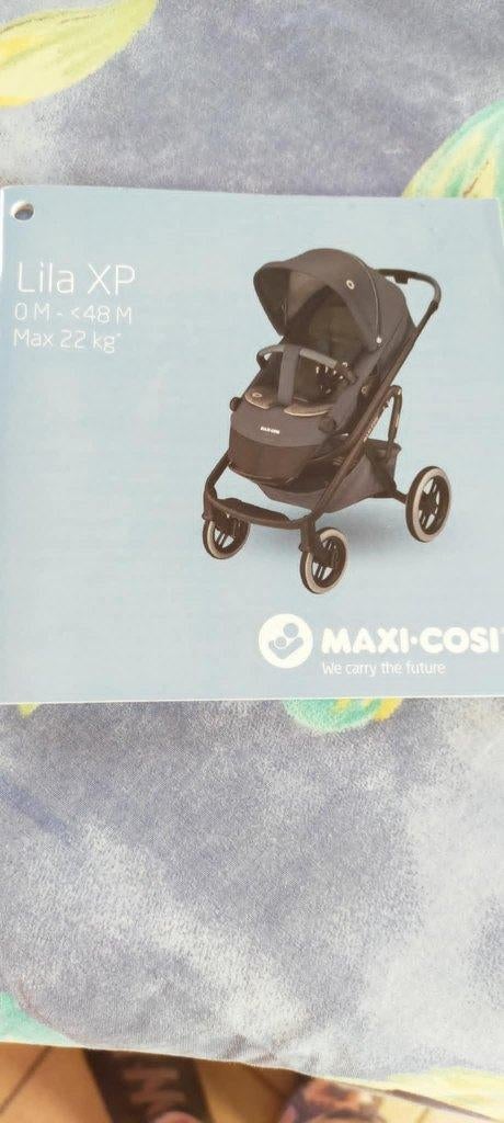 Maxi Cosi Lila complet avec accessoires poussette et coufin, Pneus, Poussette combi, Enlèvement, Utilisé