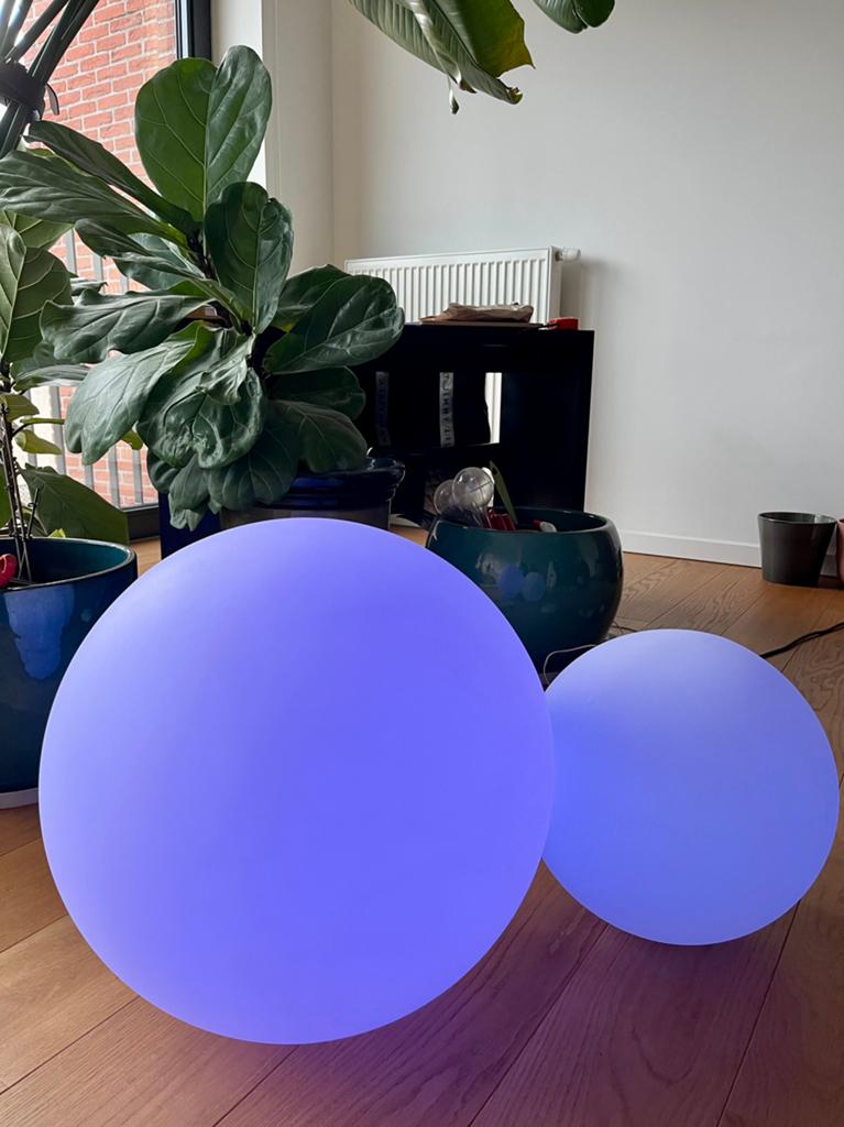 Ambiance LED bollen, Huis en Inrichting, Lampen | Vloerlampen, Ophalen, Zo goed als nieuw