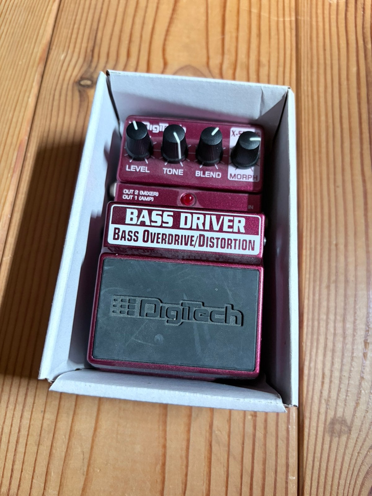 DigiTech Bass Driver Overdrive/Distortion . Originele Doos, Muziek en Instrumenten, Ophalen, Zo goed als nieuw