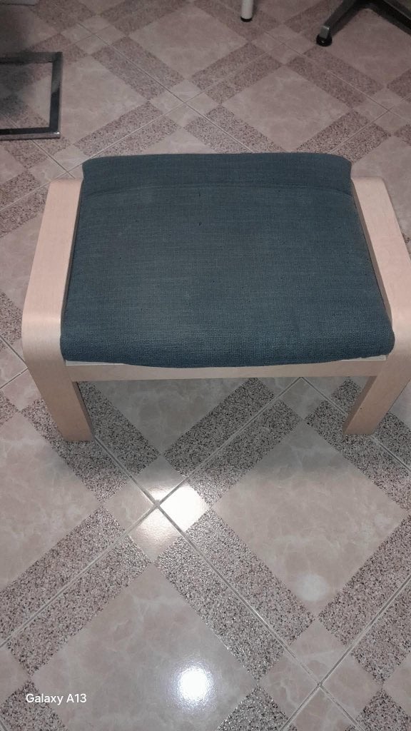 Chaise/ Repose-pieds IKEA, Enlèvement, Comme neuf, Rectangulaire, Bois
