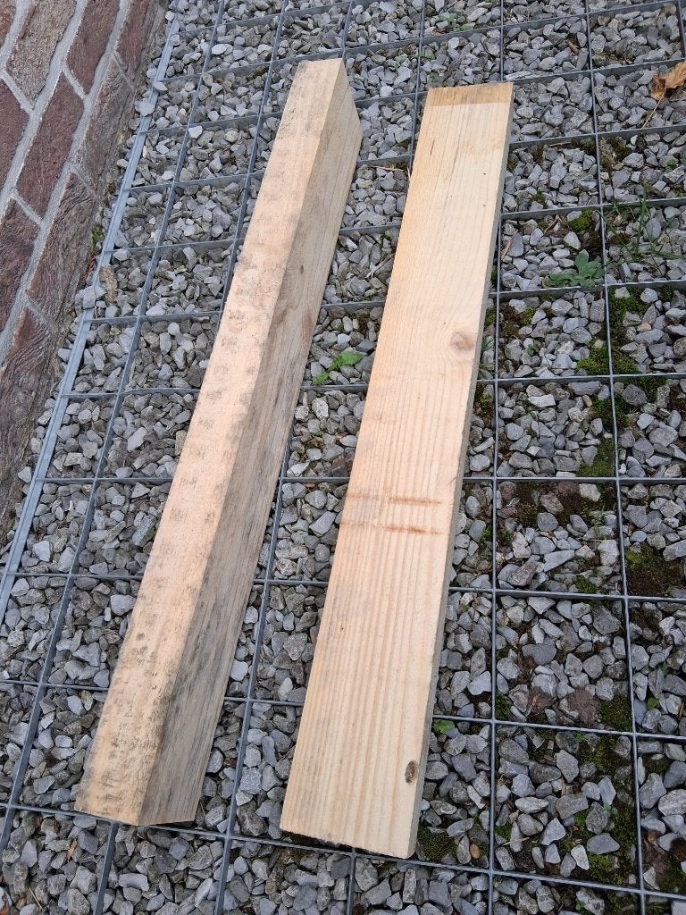 Houten balkjes, Doe-het-zelf en Bouw, Ophalen, Zo goed als nieuw, Balk