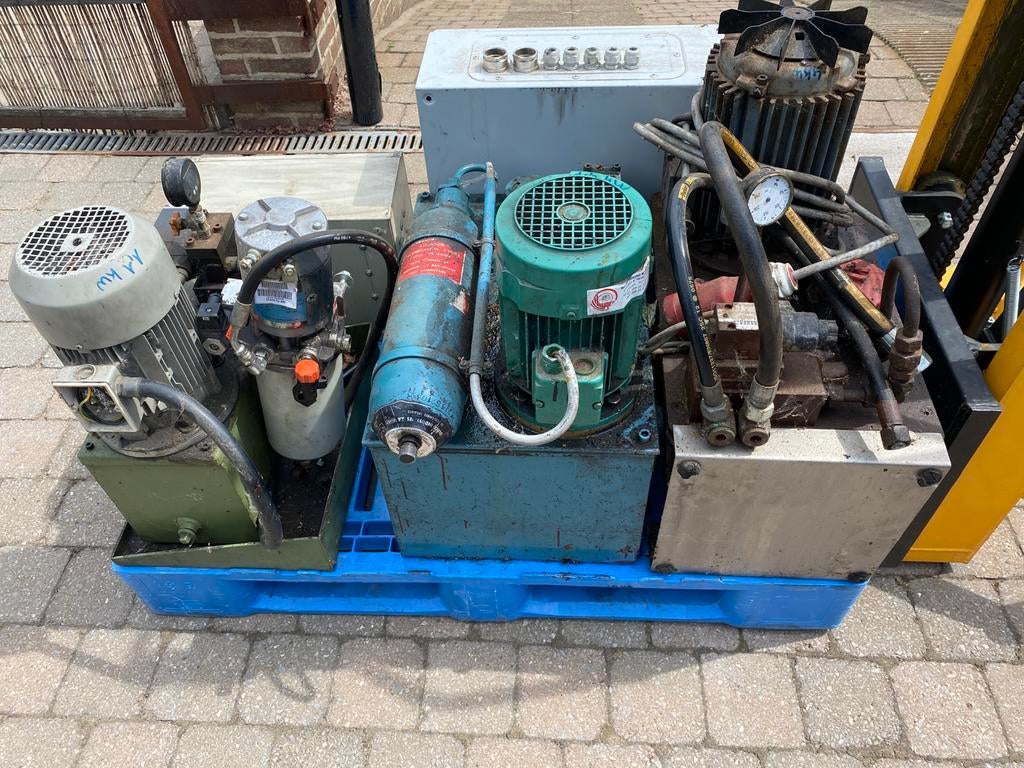 Partij hydroliek, Ophalen