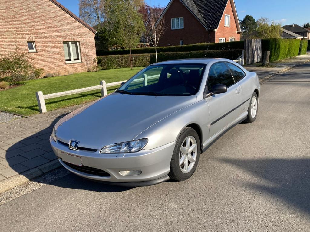 Peugeot 406 Coupé 3.0 V6 210 Pack, Autos, Peugeot, Cuir, Argent ou Gris, Boîte manuelle, Entretenue par le concessionnaire