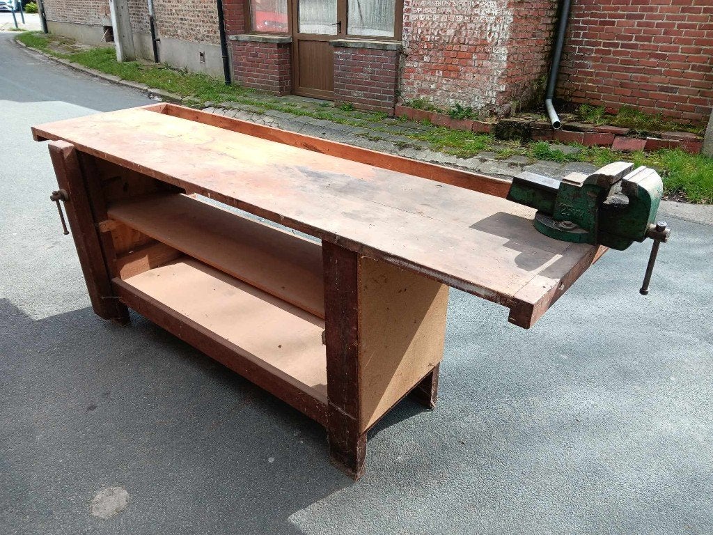 Banc de menuiserie, Doe-het-zelf en Bouw, Werkbanken, Ophalen, Bankschroef