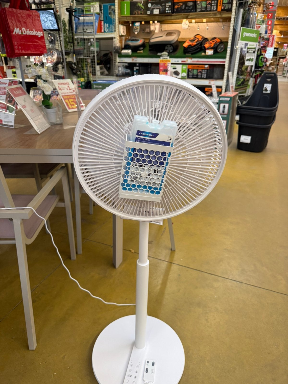 Support pour glacons ventilateur, Electroménager, Enlèvement, Comme neuf