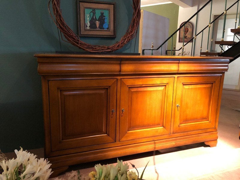 Prachtige dressoir in kerselaar - Nieuwstaat!, Huis en Inrichting, Kasten | Dressoirs, Zo goed als nieuw, 150 tot 200 cm, 50 tot 75 cm