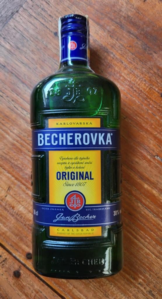 BECHEROVKA - 38% - 50 cl, Verzamelen, Wijnen, Ophalen of Verzenden, Nieuw, Overige gebieden, Overige typen
