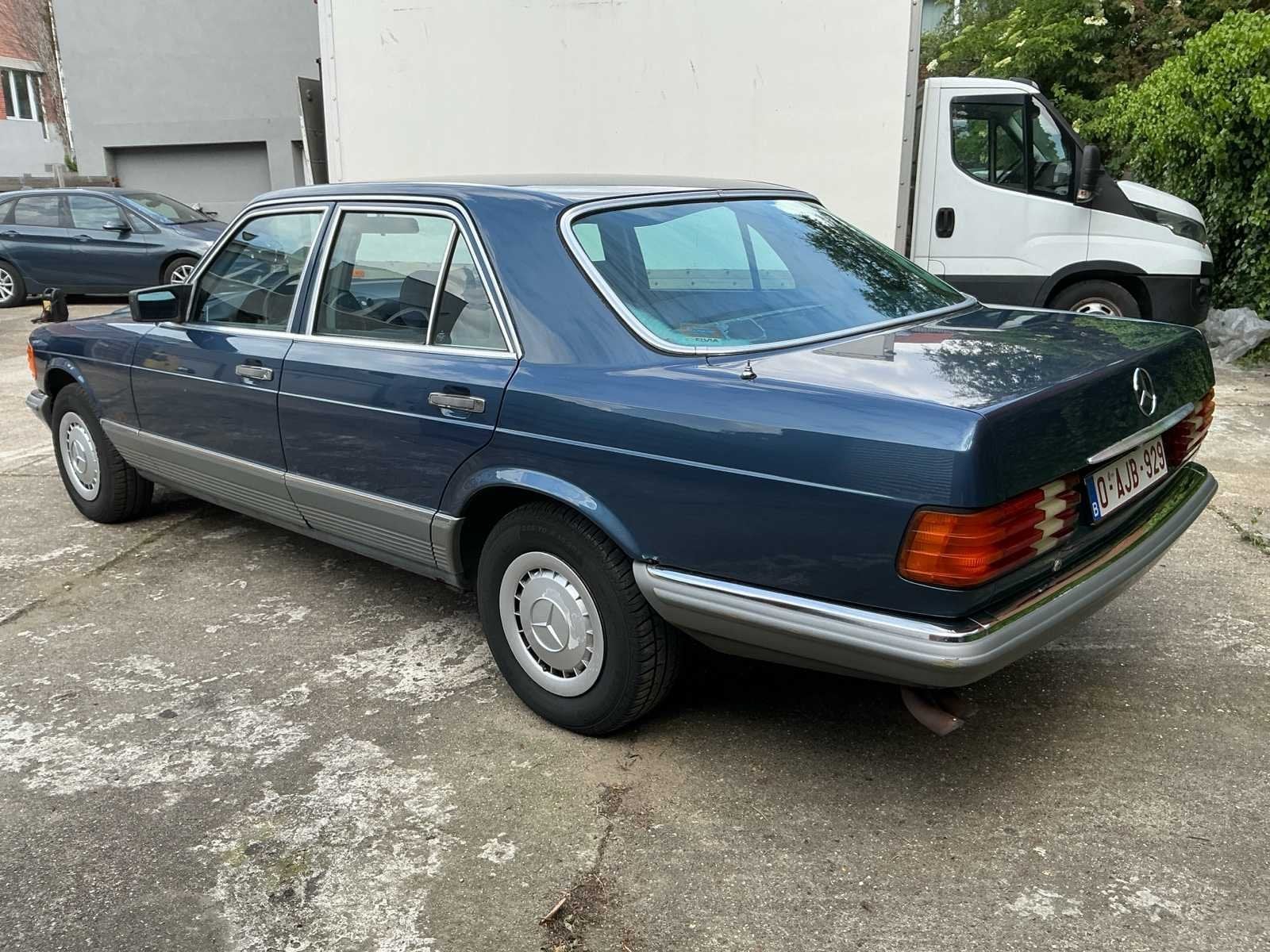 Mercedes W126 380SE Oldtimer, Auto's, Automaat, Mercedes-Benz, Bedrijf, Berline