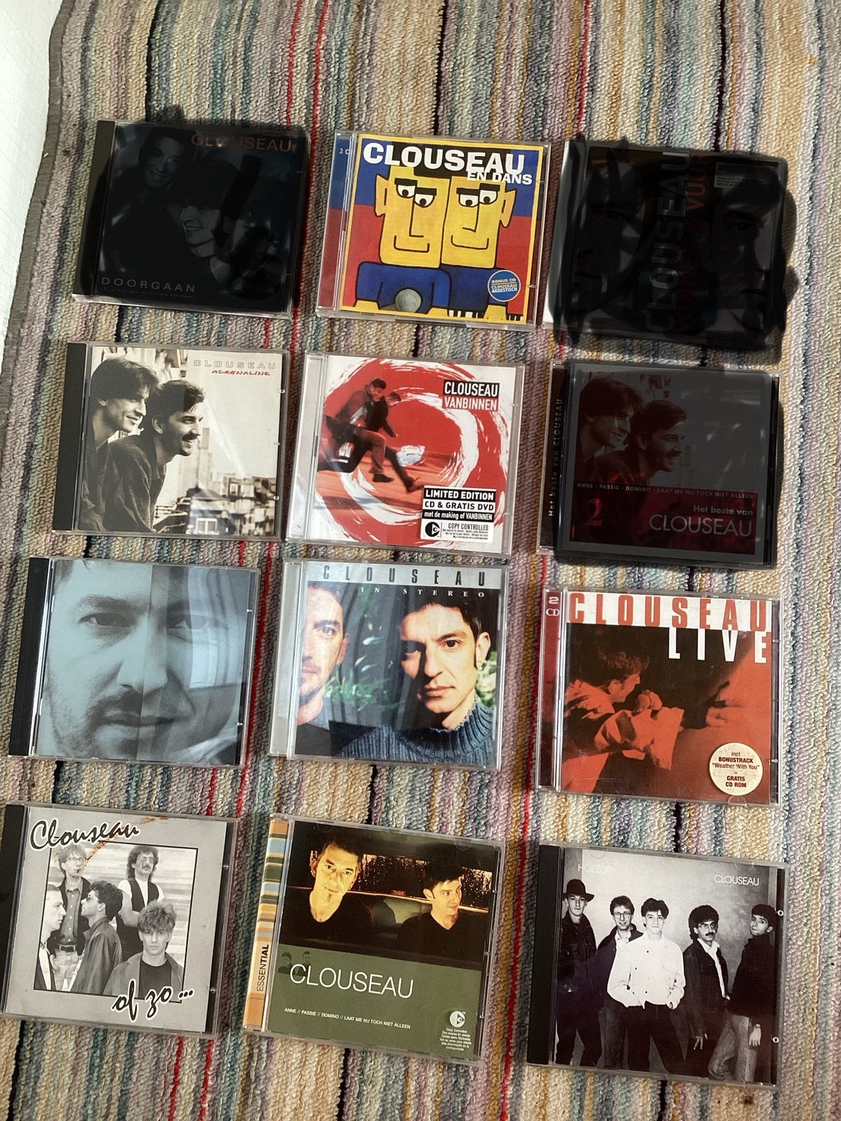 CD‘s Clouseau - Lot diverse albums & singles, Cd's en Dvd's, Cd's | Nederlandstalig, Gebruikt, Pop, Ophalen of Verzenden
