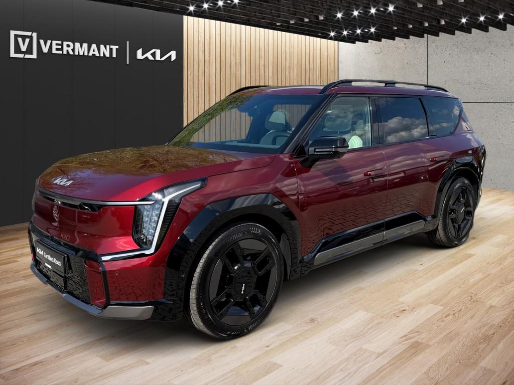 Kia EV9 99,8 kWh AWD GT Line 7pl - Snel leverbaar!, Automaat, Zwart, Elektrisch, 5 deurs