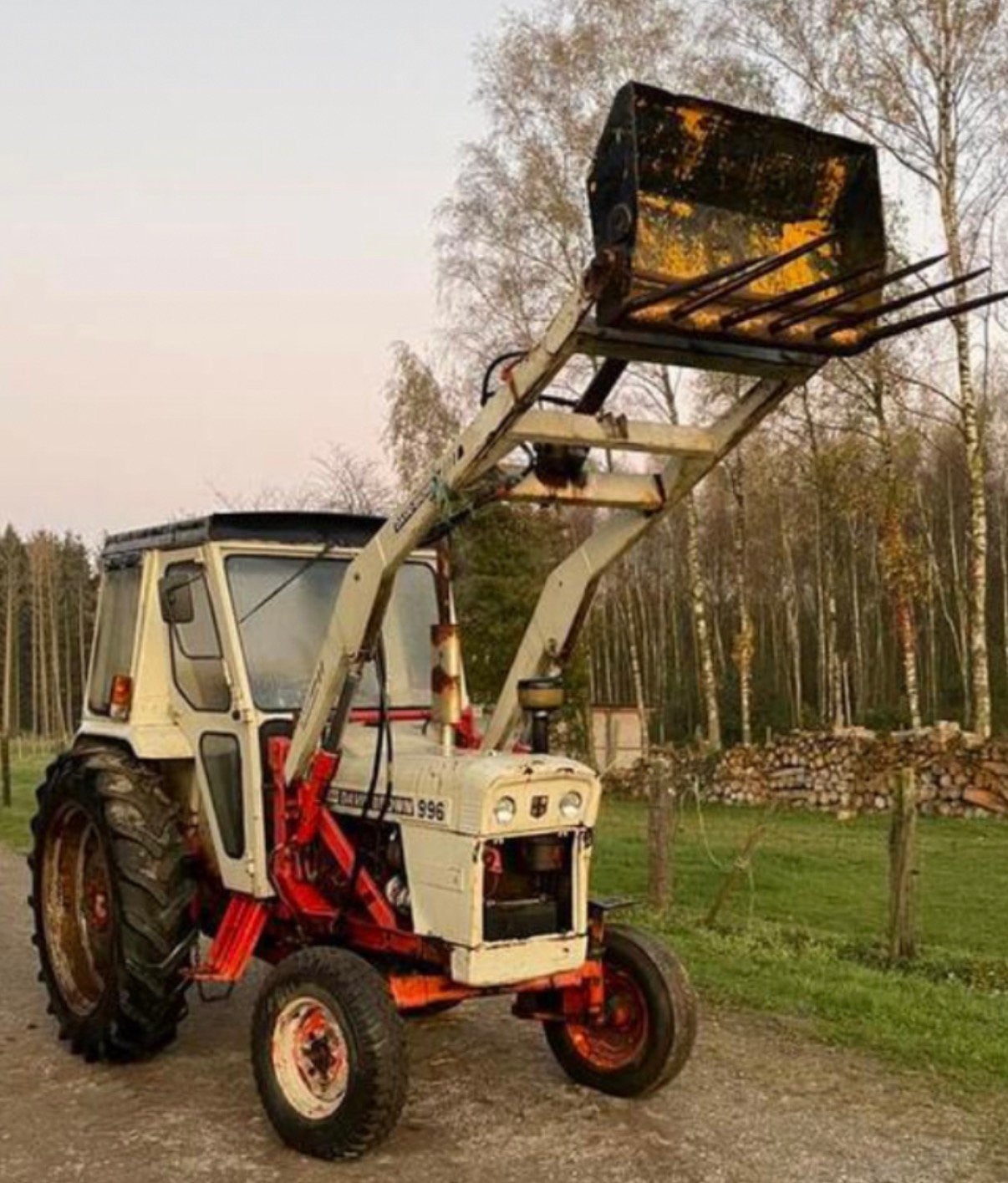David Brown 996 avec chargeur frontal et servomoteur, Articles professionnels, Enlèvement