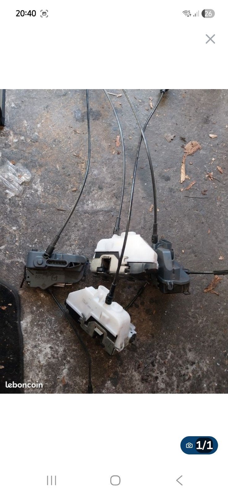 Moteur de centralisation Renault scenic 2, Enlèvement, Renault