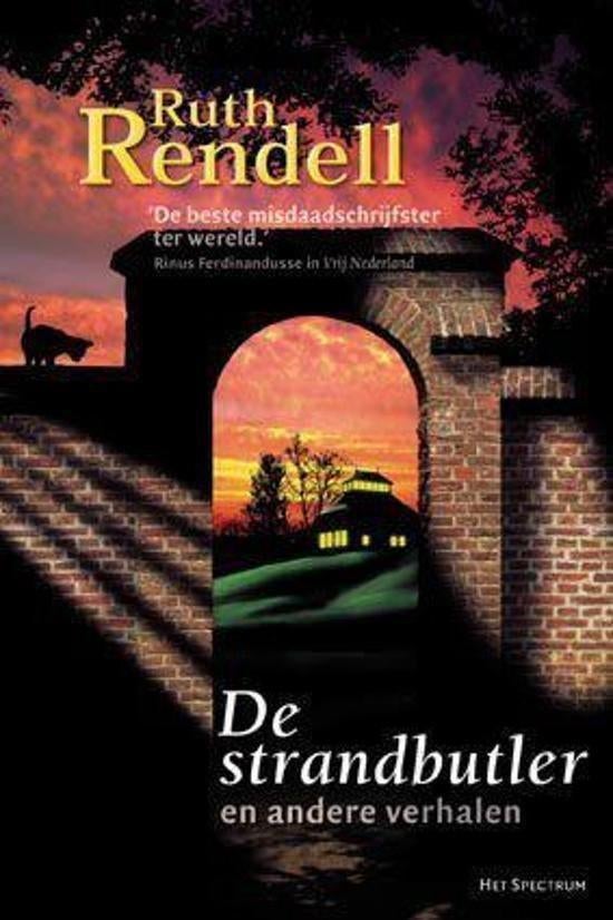 Te Koop Boek DE STRANDBUTLER Ruth Rendell, Gelezen, Europa overig, Ruth Rendell, Ophalen of Verzenden