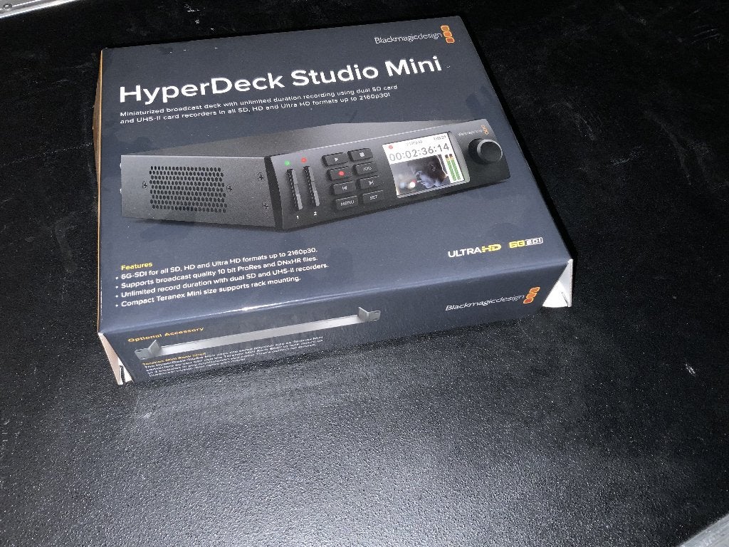 hyperdec studio mini, marshall CV506 camera, statief K&M,, Enlèvement, Comme neuf