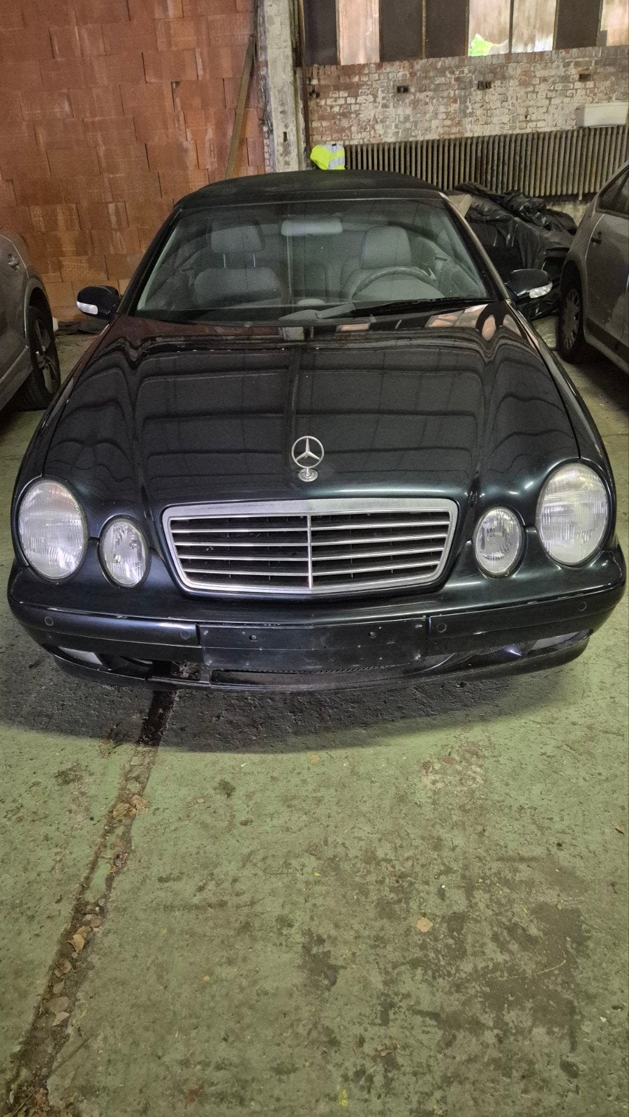 mercedes clk 200 avangarde compresor, Auto's, Beige, 4 cilinders, Cabriolet, Particulier