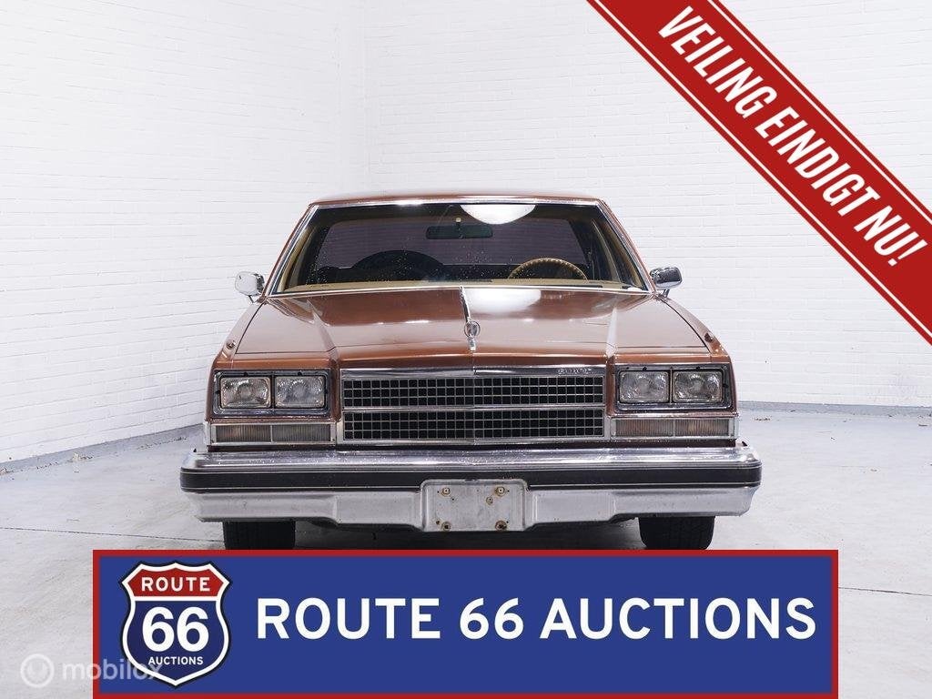 Buick Electra | 1978 | Route 66 Auctions, Auto's, Oldtimers, Zwart, Bedrijf, Handgeschakeld, Buick