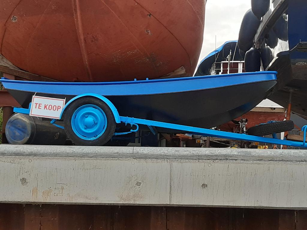 Vlet, Watersport en Boten, Ophalen, Gebruikt, Staal, Vlet