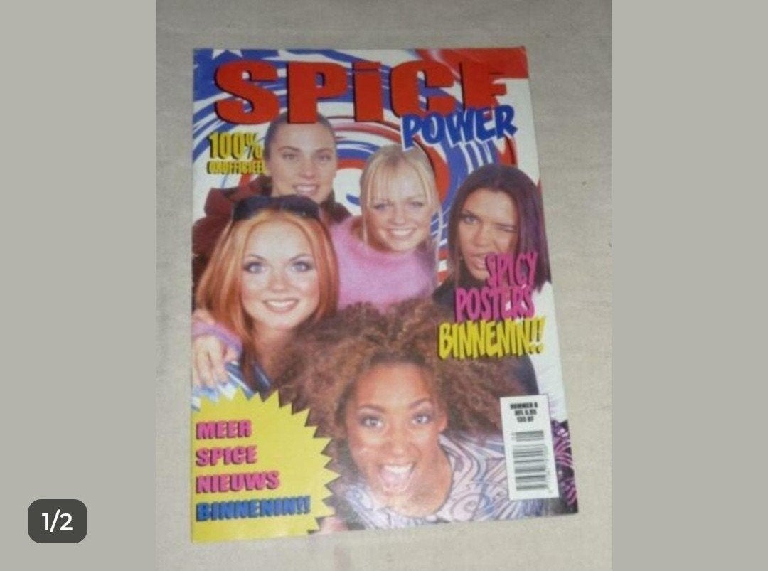 Tijdschrift Spice Girls

met foto's en posters

verzendings, Ophalen of Verzenden, Gelezen
