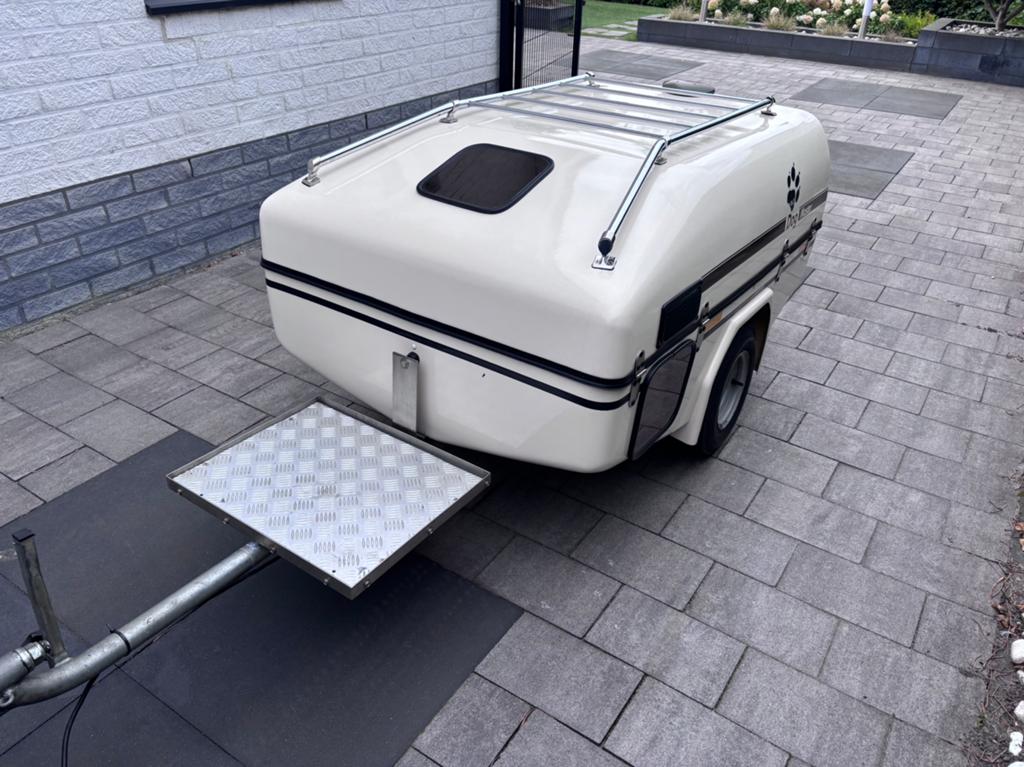 Remorque/fourgon à bagages pour moto DogMaster DM600, Enlèvement, Comme neuf